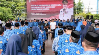 Pesan Cinta Wali Kota Makassar Danny untuk Pejabat Baru di Kelurahan