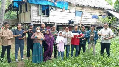 Viral Rumah di Kinibalu Bone Memperihatinkan: Baznas Bone, TDA, Marennu, dan Kodim Bantu Janda