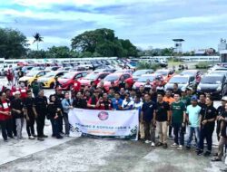 Toyota Owners Club Celebes Tebar Pesan Cinta di Kota Parepare