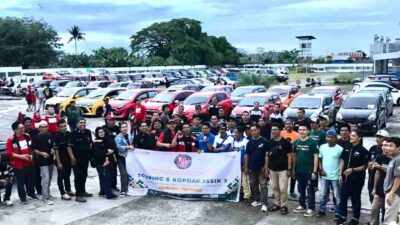 Toyota Owners Club Celebes Tebar Pesan Cinta di Kota Parepare