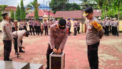 Kapolres AKBP Fery Ajak Personel Polres Sinjai Ciptakan Ladang Pahala, Begini Caranya