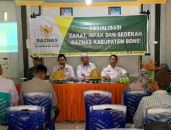 Baznas Bone Sentuh Hati Kelompok Tani Kelurahan Mattirowalie, Bahas Zakat Pertanian