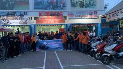 Wujudkan #Cari_Aman dan Safety Indonesia, Asmo Sulsel: Komunitas Honda Punya Peran Penting