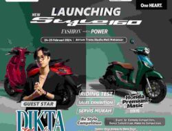 Launching New Honda Stylo 160 di Makassar, Asmo Sulsel Gelar Regional Public