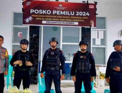 Jelang Rapat Rekapitulasi Pemilu 2024, Kapolsek Barebbo Siaga 24 Jam