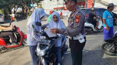 Polres Bone Berlakukan Tilang Elektronik, Sat Lantas Edukasi Masyarakat