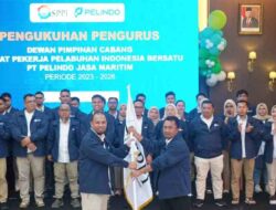 Pengurus DPC SPPI Bersatu PT Pelindo Jasa Maritim Dilantik, Begini Pesan Regional Head 4 Pelindo Makassar