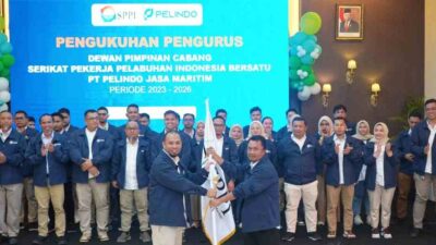 Pengurus DPC SPPI Bersatu PT Pelindo Jasa Maritim Dilantik, Begini Pesan Regional Head 4 Pelindo Makassar