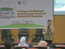 Pentingnya Perlindungan Kesehatan, BPJS Edukasi Mahasiswa Unhas