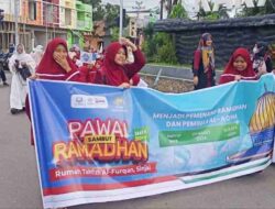 Sambut Ramadhan, Ratusan Santri Rumah Tahfidz Al Qur’an Pawai Keliling Sinjai