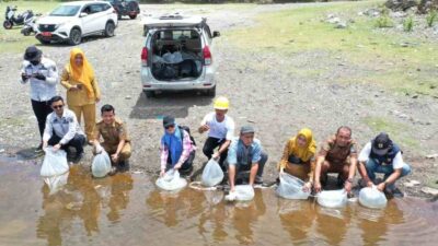 Pemprov Sulsel Tebar 600 Ribu Benih Ikan di Bone, Ini Lokasinya