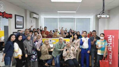 Edukasi Asmo Sulsel, Karyawan Adira Antusias Ikuti #Cari_Aman for Company