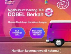 Ramaikan Ngabuburit Bareng Tri Dobel Berkah On The Road, Ada Hadiah Menarik