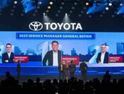 Toyota Dealer Convention 2024, Ranu Setiawan Kalla Toyota Raih Top 3 Best National Service Manager General Repair