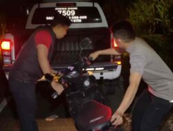 Balap Liar, Satlantas Polres Bone Gulung Lima Motor