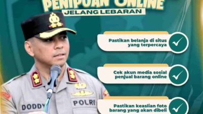 Waspada Belanja Online, Berikut Tips Kapolres Bone AKBP Arief Doddy Suryawan Terhindar Kasus Penipuan