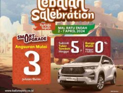 Subsidi Tukar Tambah hingga Rp5 Juta Selama Lebaran Salebration Kalla Toyota di MaRI