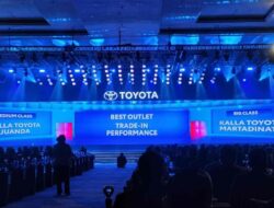 Kalla Toyota Juanda dan Martadinata Raih Penghargaan Best Outlet Trade-In Performance