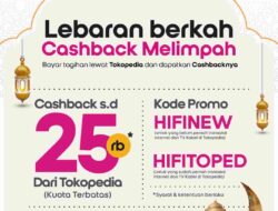 Bayar Tagihan Indosat Hifi di Tokopedia, Dapat Cashback Rp25 Ribu