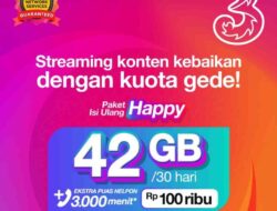 Bayar Rp100 Ribu, Indosat Tri Berikan Paket Data Gede hingga Puas Menelpon