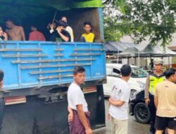 Dilarang Truk Muat Orang, Satlantas Polres Bone Siap Tindak Langsung