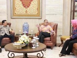 Danny Pomanto Curhat bersama Wakil Ketua MPR RI Fadel Muhammad di Makassar