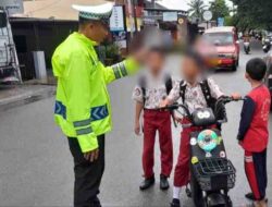 Satlantas Polres Bone Larang Gunakan Sepeda Listrik di Jalan Raya