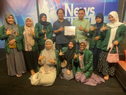 Mahasiswa Ilmu Komunikasi UMI Company Visit ke iNews Makassar