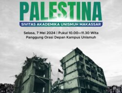 Unismuh Makassar Gelar Aksi Bela Palestina Besok