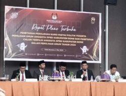 Daftar Lengkap, KPU Bone Tetapkan Perolehan Kursi dan Calon Anggota DPRD Bone Pemilu 2024