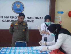 Satpol PP Bone Gelar Tes Urine Mendadak, Satu Positif