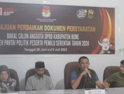 Pilkada Bone 2024, KPU Pastikan Tanpa Calon Independen