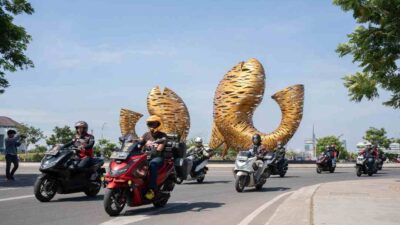 Meriah, Makassar Tuan Rumah Gathering Nasional Honda PCX Club Indonesia