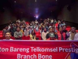 Semarak HUT ke-29 Telkomsel, Ada Cinta di Planet Cinema Bone