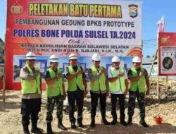 Tingkatkan Pelayanan, Satlantas Polres Bone Bangun Gedung Pelayanan BPKB Prototype