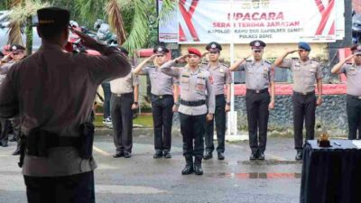 Dua Kapolsek di Bone Dimutasi, Berikut Pesan Khusus AKBP Arief Doddy Suryawan