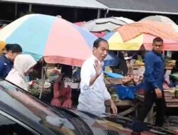 Jokowi Bersama Ibu Negara Bawa Angin Segar ke Pasar Palakka