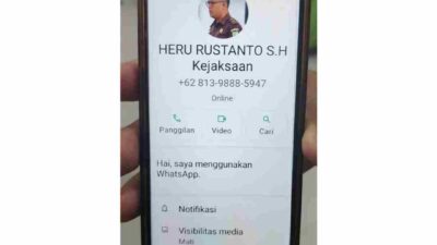 Waspada, OTK Catut Identitas Kasi Pidsus Gentayangan