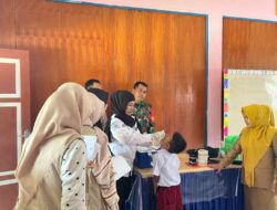 Wujudkan Desa Sehat, Kontribusi Tim PPK Ormawa LD AL-‘AAFIYAH FKM Unhas Sukseskan PIN Polio di Bone