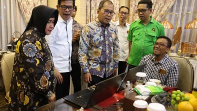 Danny-Azhar dan Indira-Fauzi Berhasil Menyelesaikan Pengiriman Berkas Pendaftaran Melalui Silon