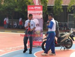 Edukasi Safety Riding Siswa SMK Telkom, Asmo Sulsel: Ayo, Cari Aman di Jalan Raya