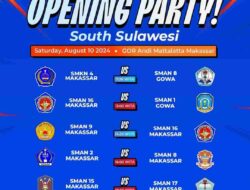 Opening Party Honda DBL 2024 South Sulawesi: Menang Atau Pulang