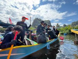 CSR Telkomsel Jaga Bumi Ciptakan Jejak Kebaikan di Kawasan Wisata UNESCO Geopark Rammang-Rammang Maros