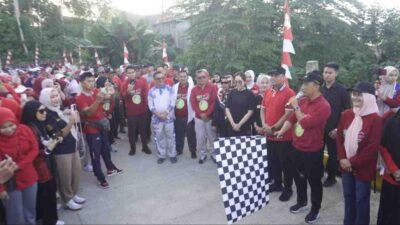 HUT RSUD Lamappapenning, Pj Bupati Bone Dampingi Pj Gubernur Sulsel