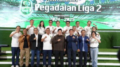 Pegadaian Dukung Kemajuan Sepak Bola Melalui Perhelatan Liga 2