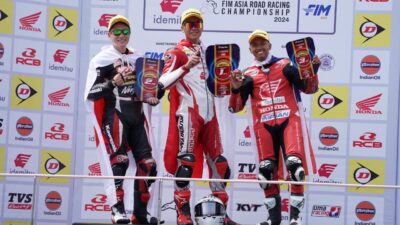 Raih Podium Tertinggi di ARRC Sepang, Pebalap Astra Honda Kokoh di Puncak Klasemen