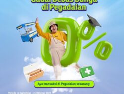 Catat Ini Syaratnya! Transaksi Gadai Emas, Kendaraan dan Elektronik Bebas Bunga di Pegadaian