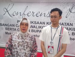 Indira Yusuf Ismail Rileks Jalani Tes Kesehatan di RS Unhas