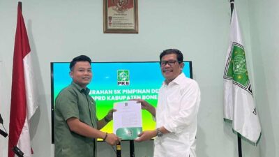 Resmi, PKB Amanahkan Asrullah Wakil Ketua DPRD Bone