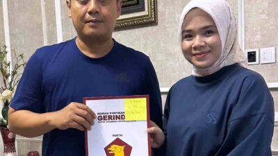 Breaking News, Gerindra Tunjuk Andi Tenri Walinonong Ketua DPRD Bone Periode 2024 – 2029